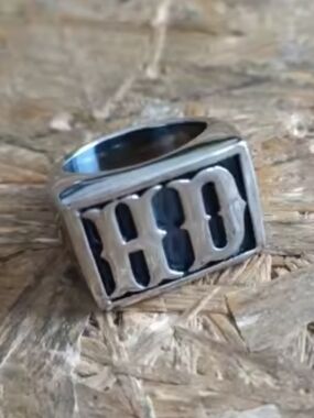 Stainless Steel 316L Harley Davidson HD Mens Biker Ring Choose Size